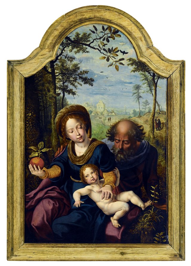 Rest on the Flight into Egypt by Pieter Coecke van Aelst