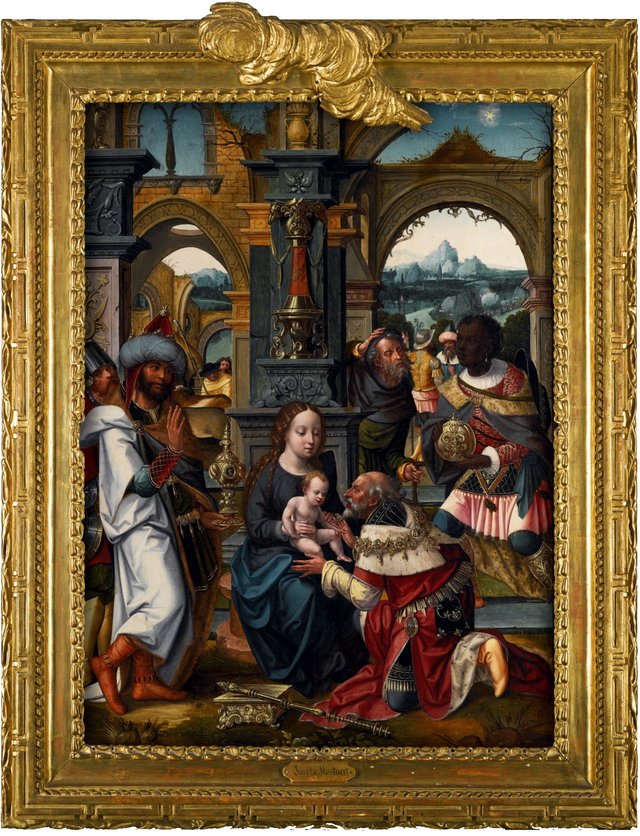 The Adoration of the Magi by Pieter Coecke van Aelst