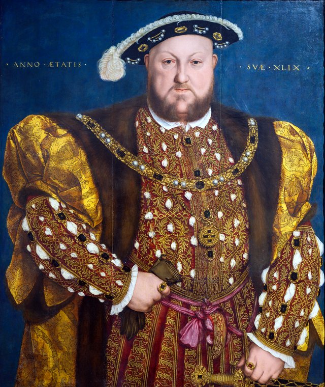 Portrait of Henry VIII of England by Hans Holbein the Younger