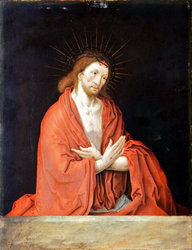 Man of Sorrows by Lucas van Leyden