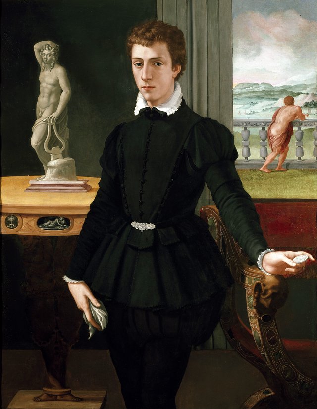 Portrait of a young Man by Alessandro Allori