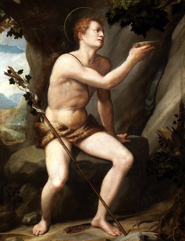 Saint John the Baptist by Alessandro Allori