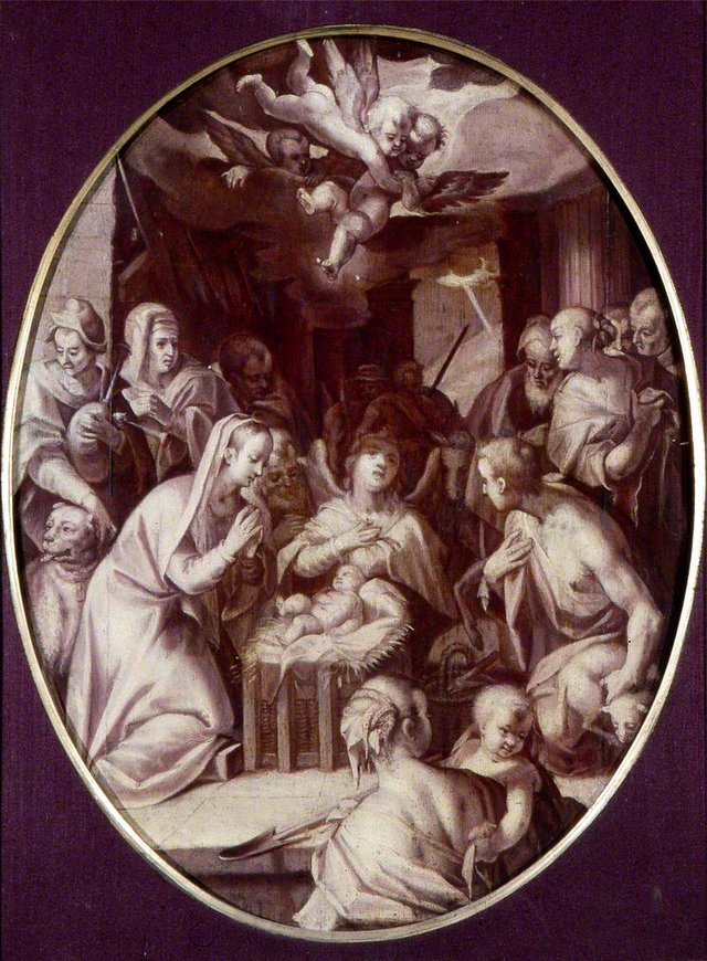 Nativity by Hans von Aachen