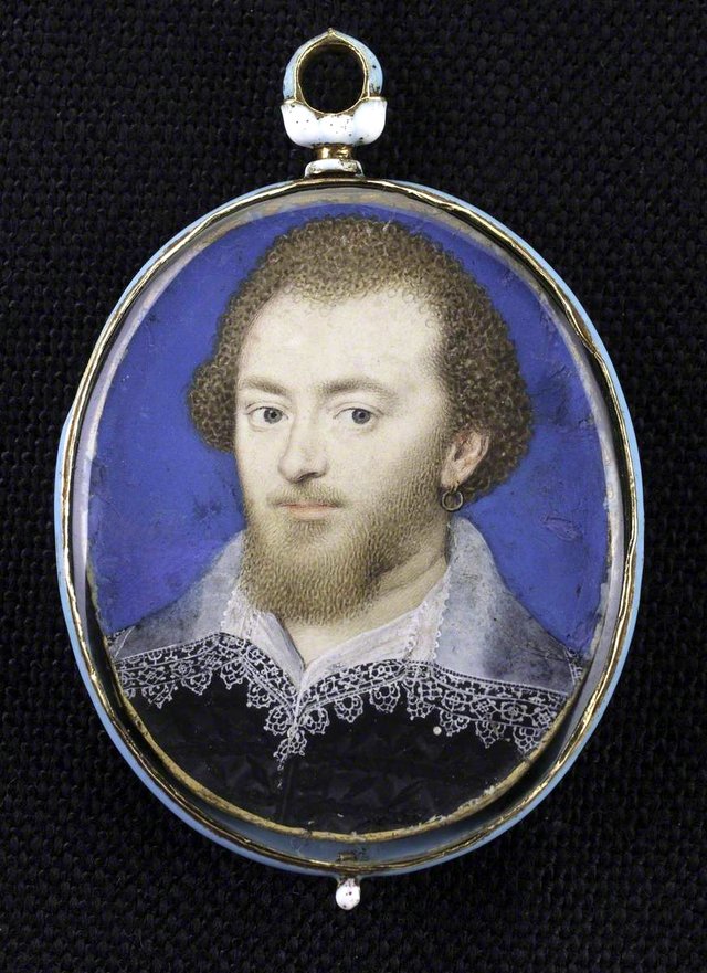 A Gentleman, Previously Known as Robert Devereux, 2nd Earl of Essex by Isaac Oliver