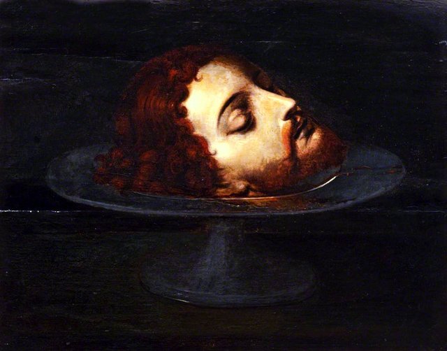 Saint John's Head on a Charger by Andrea Solari