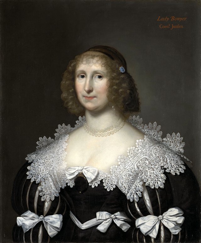 Lady Hester Bowyer (d.1665) by Cornelis Janssens van Ceulen