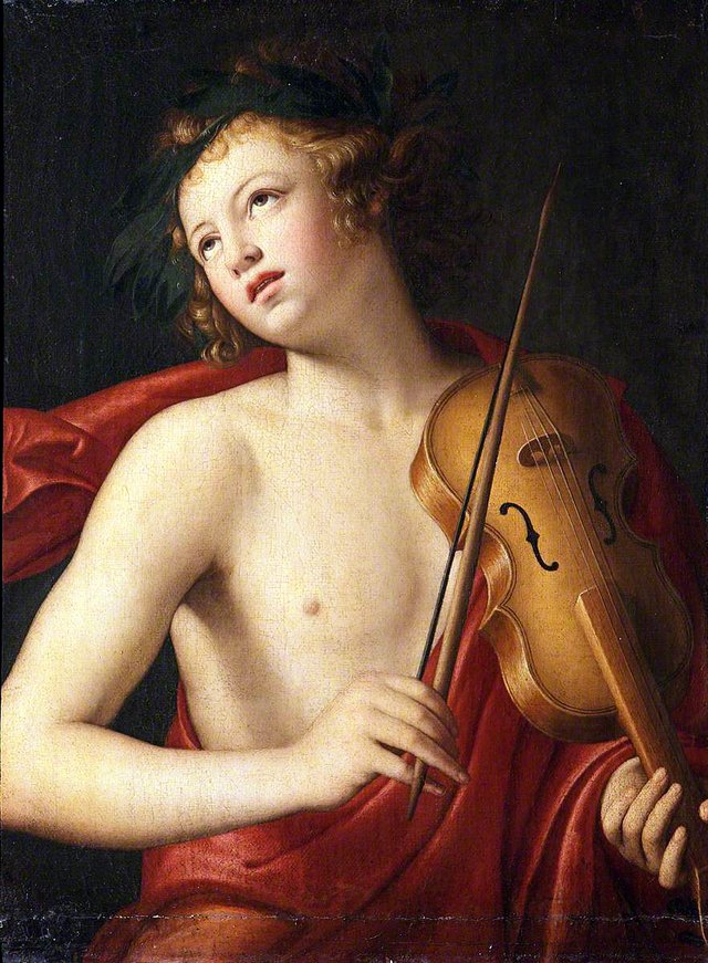 Orpheus Playing a Viol by Giovanni Battista Salvi da Sassoferrato