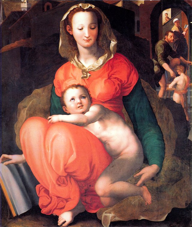 Virgin and Child by Pontormo