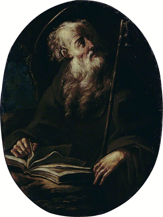 Saint Anthony Abbot by Claude Vignon