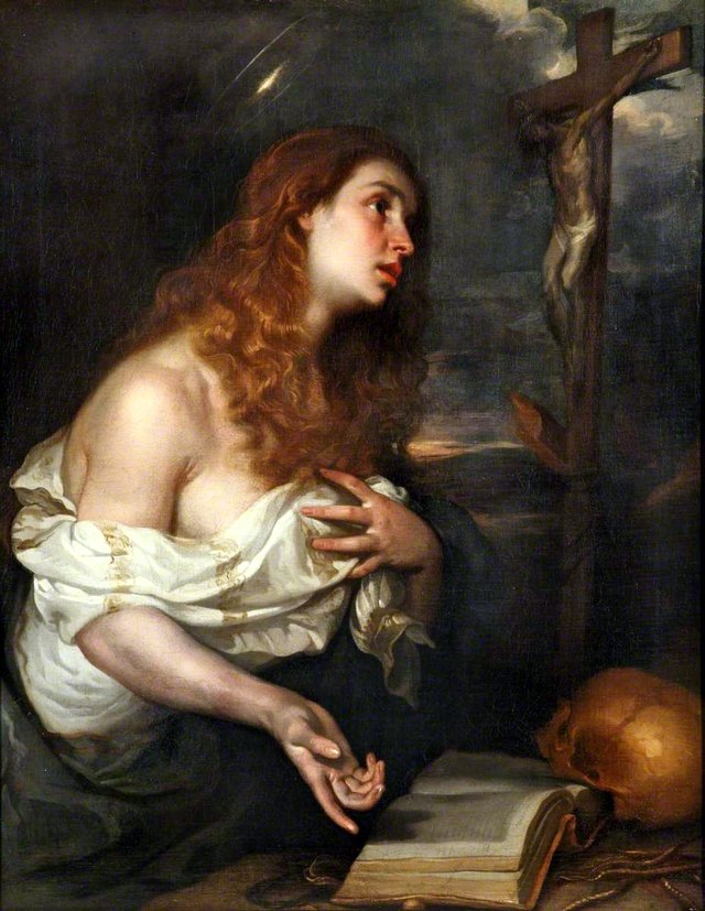 The Penitent Magdalen by Mateo Cerezo
