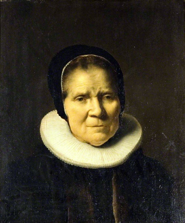 Portrait of an Unknown Old Woman by Jan de Bray