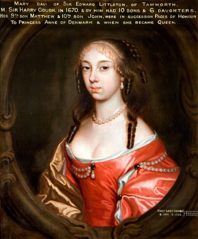 Lady Mary Gough (1657–1722) by Mary Beale