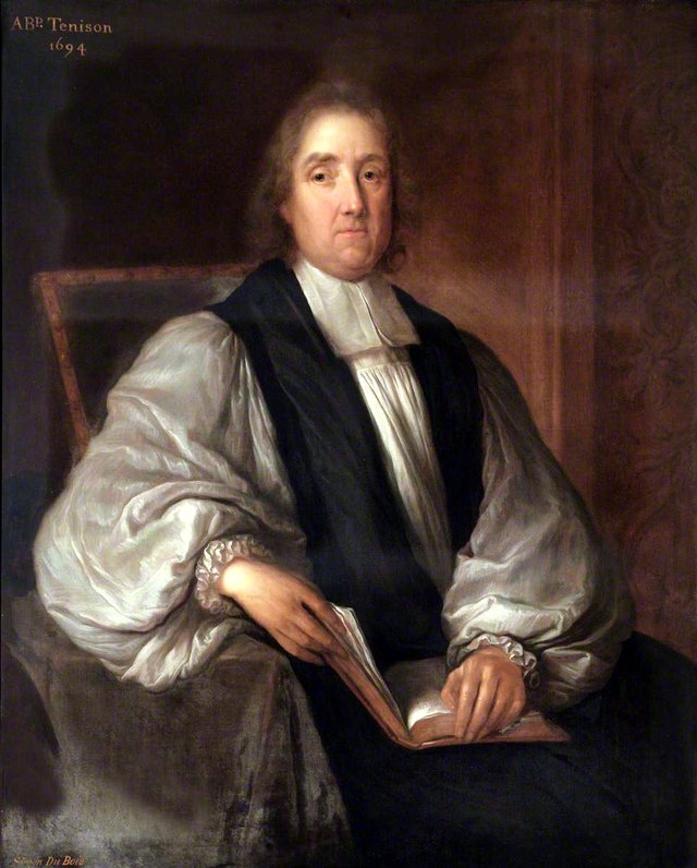 Thomas Tenison (1636–1715), Archbishop of Canterbury by Simon Du Bois