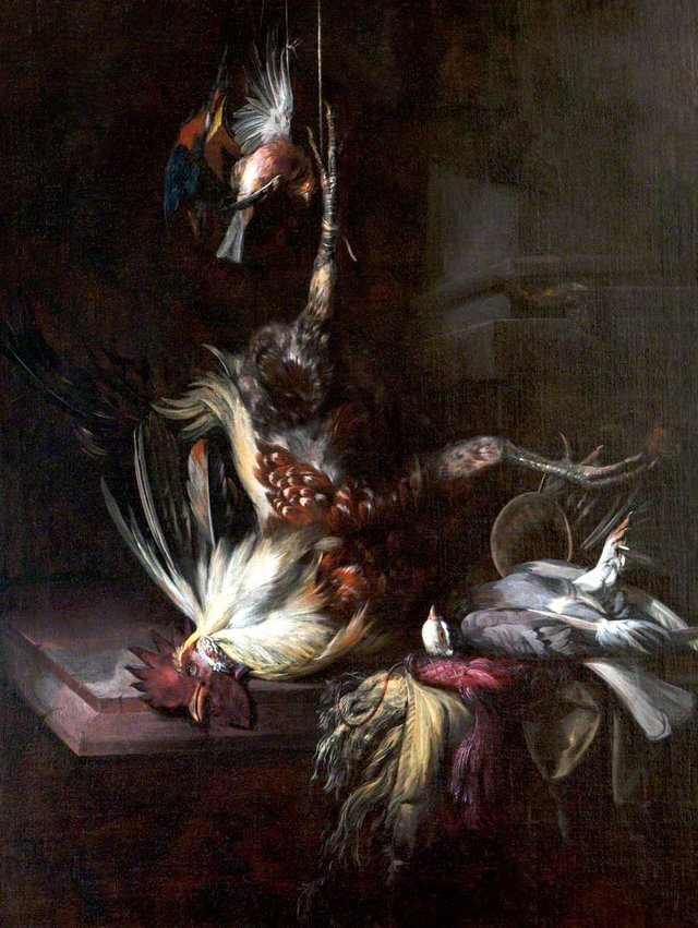 Still Life with Game Birds by William Gouw Ferguson
