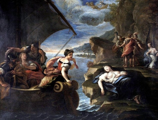 Rinaldo and Armida by Paolo de Matteis