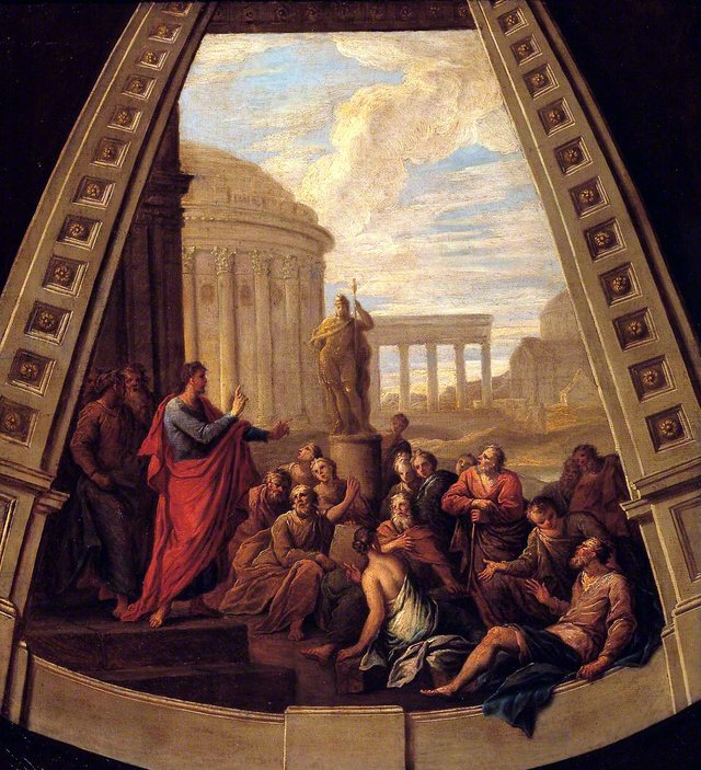 Saint Paul Preaching at Athens by James Thornhill