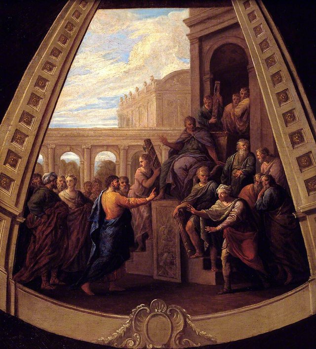 Saint Paul Before Sergius Paulus by James Thornhill