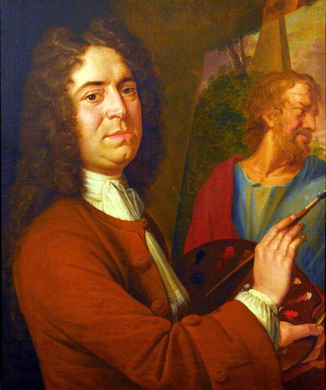 Sir James Thornhill (self portrait) by James Thornhill