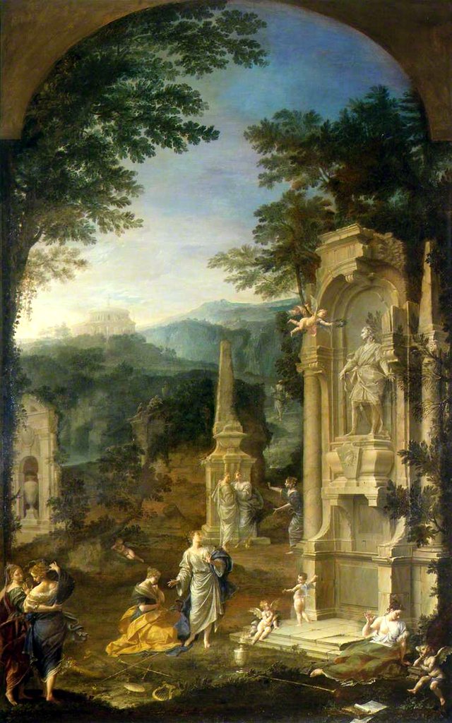 Allegorical Tomb of Joseph Addison (1642–1719), Essayist and Poet by Donato Creti