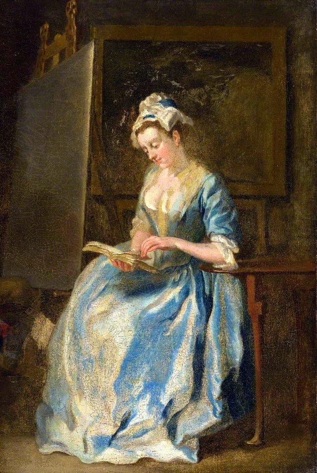 Portrait of a Lady (probably the artist's wife) by Francis Hayman