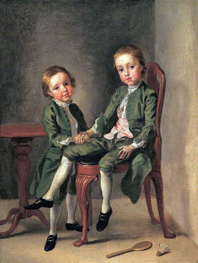 Portrait of Two Boys by Francis Hayman