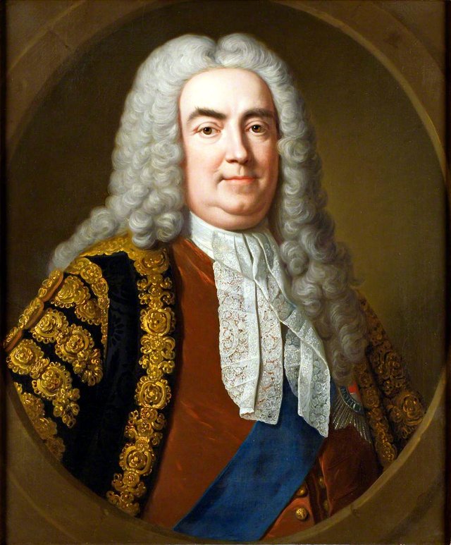 Sir Robert Walpole, Earl of Orford (1676–1745), Prime Minister by Jean-Baptiste van Loo