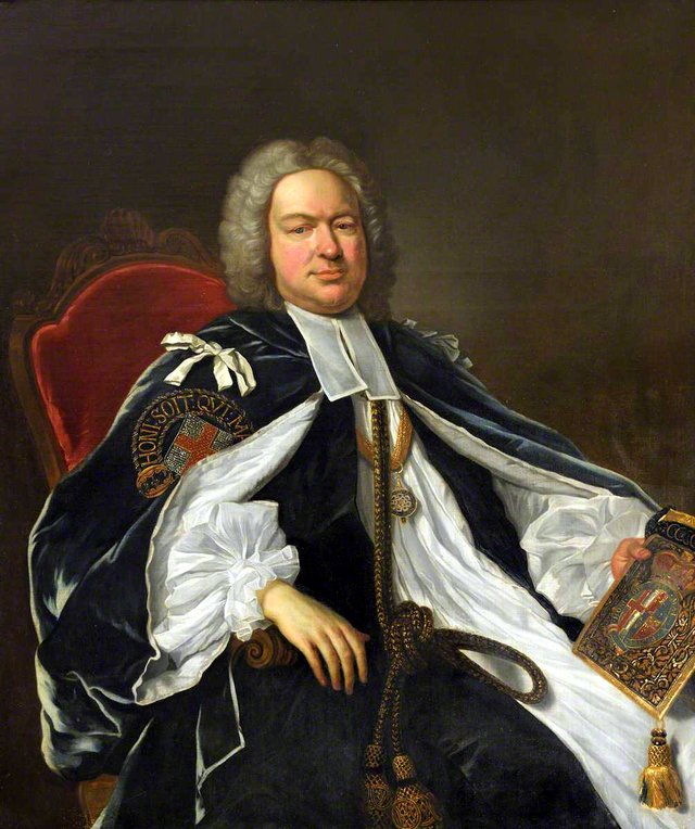 Thomas Sherlock (d.1761), Bishop of London, Master (1714–1719) by Jean-Baptiste van Loo