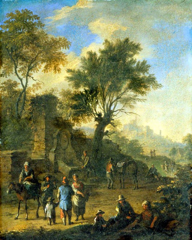 Landscape by Franz de Paula Ferg