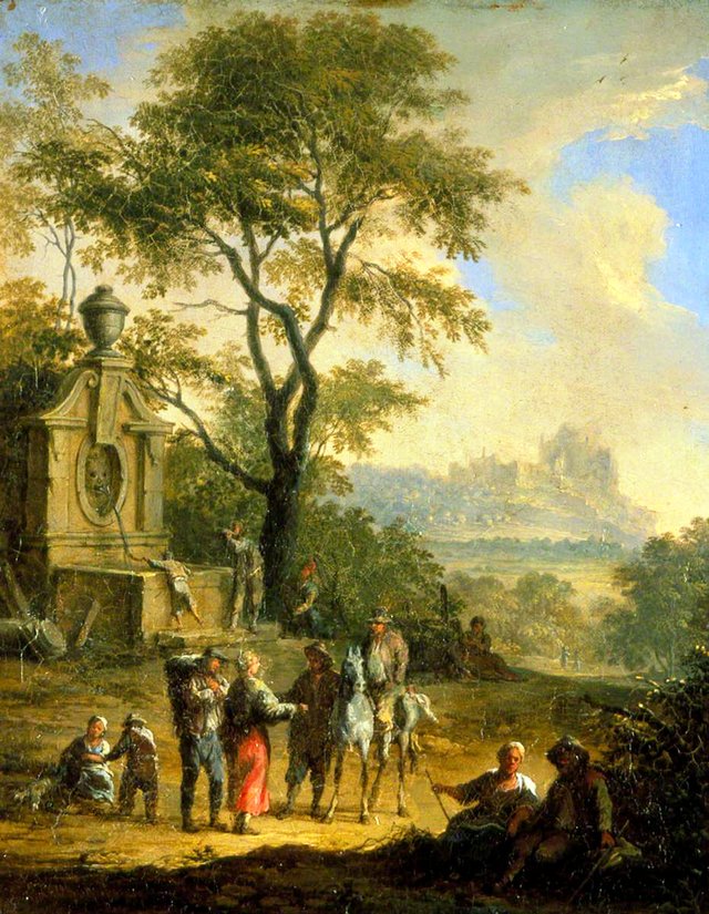 Landscape by Franz de Paula Ferg