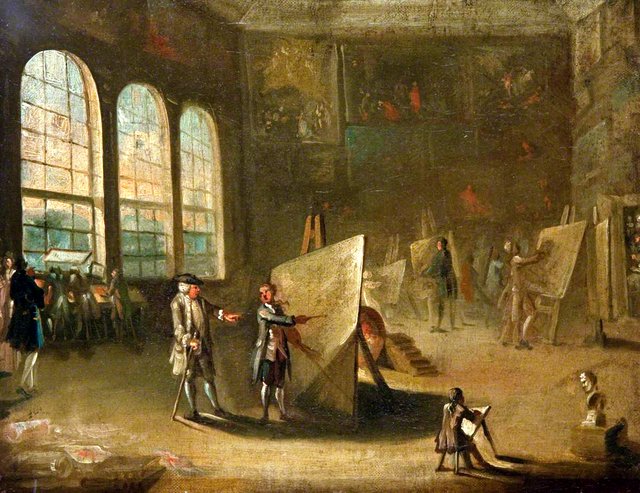 The Interior of the Foulis Academy of Fine Arts by David Allan