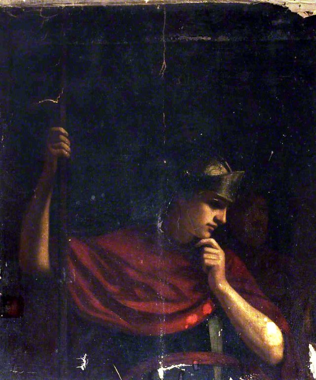 Alcibiades (fragment of 'Timon of Athens') by John Opie