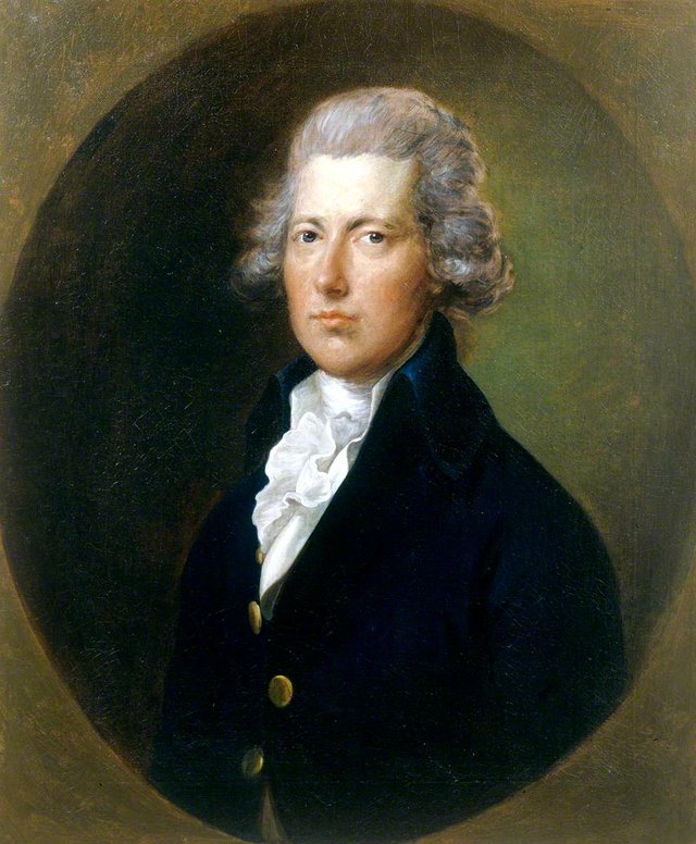 William Pitt the Younger by Gainsborough Dupont