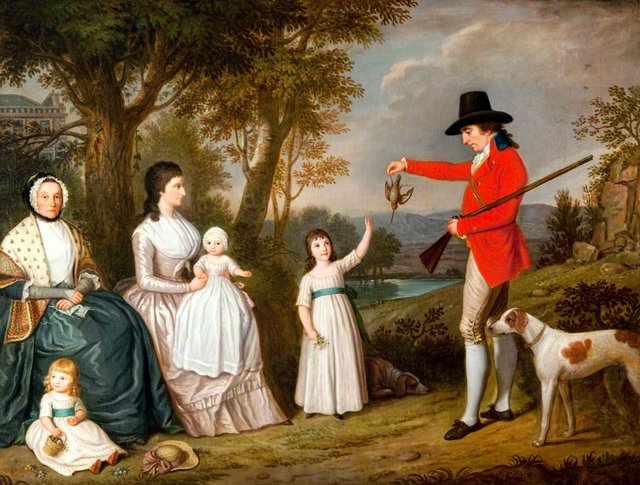 The Spreull Family by David Allan