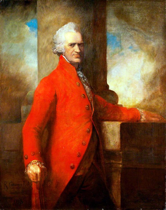 Vice Admiral Colonel James Seton, Governor of Saint Vincent and the Grenadines (1787–1798) by Richard Cosway