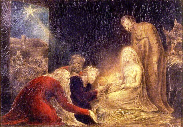 The Adoration of the Kings by William Blake