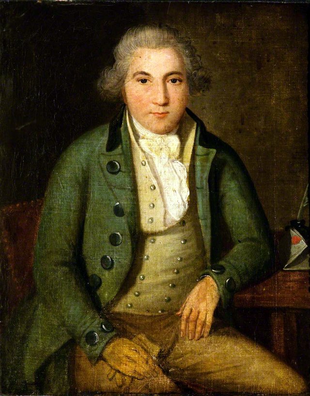 Portrait of a Young Man in a Green Jacket by David Allan