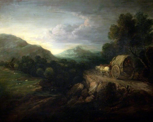 The Travellers by Gainsborough Dupont