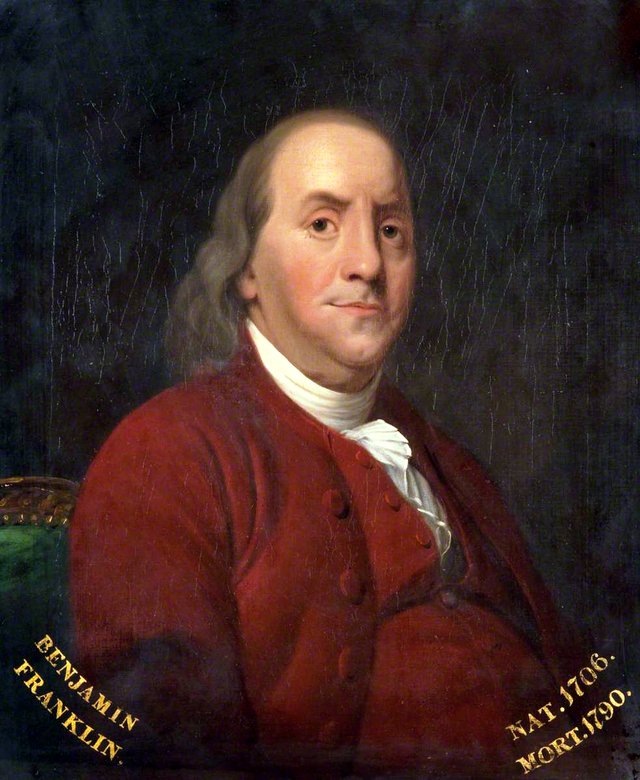 Benjamin Franklin (1706–1790) by Joseph Wright