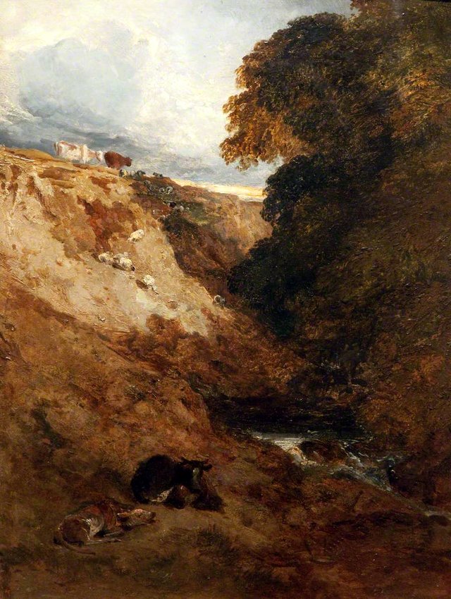 Pastoral Landscape by John Sell Cotman
