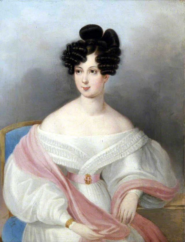 Countess Claudine Rhédey de Kis-Rhéde (1812–1841), Grandmother of Queen Mary of Teck by Johann Ender