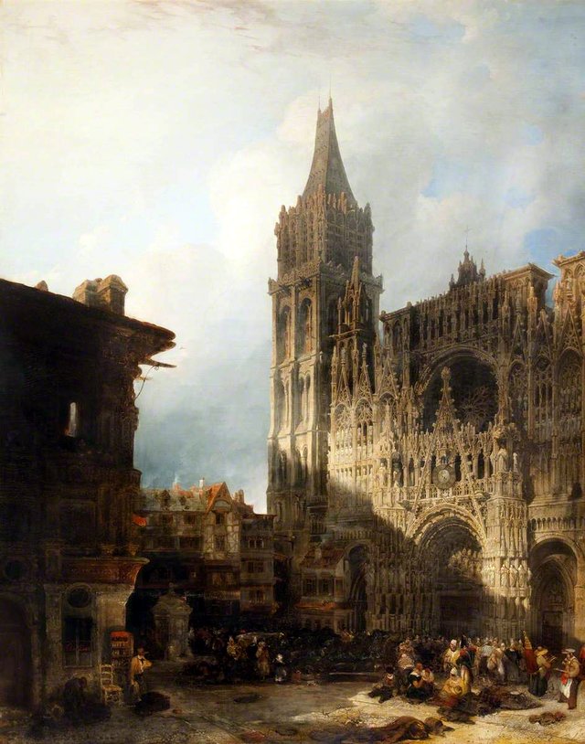 Rouen Cathedral by David Roberts
