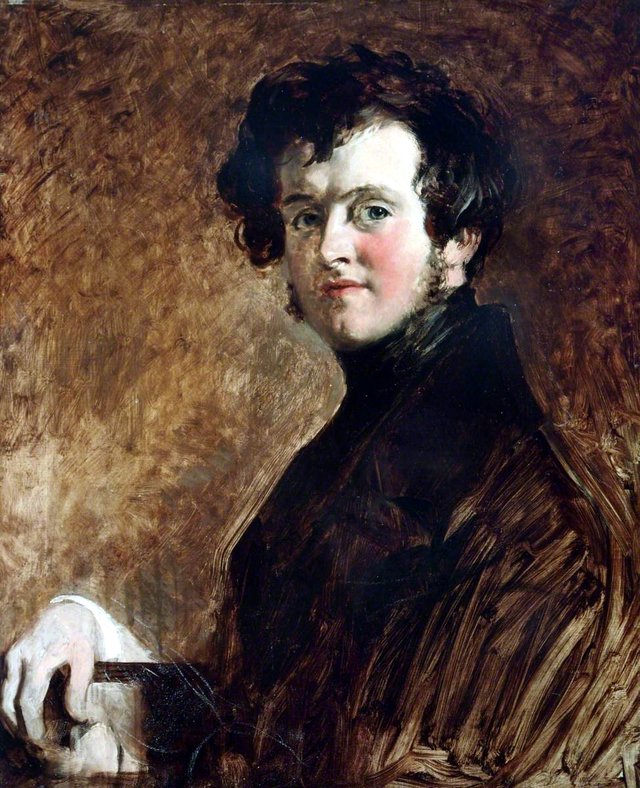 William Harrison Ainsworth (1805–1882) by Daniel Maclise