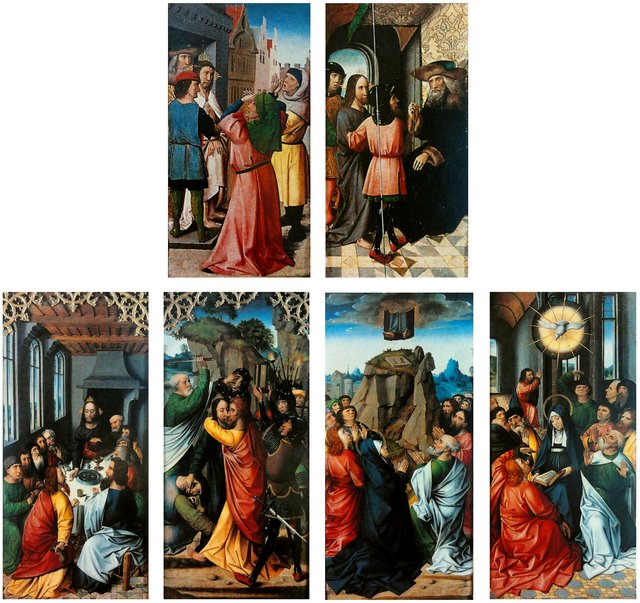 Pruszcz Polyptych. by Colijn de Coter