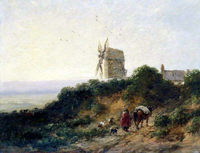 The Road to the Mill by David Cox