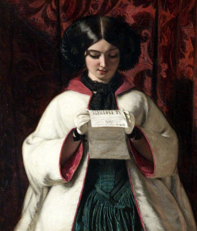 The Opera Mantle by Augustus Egg