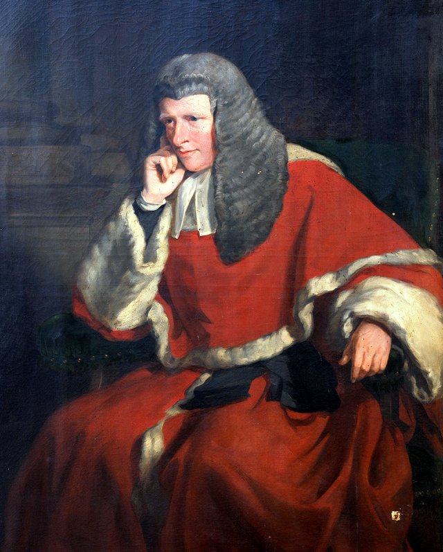 Sir William Erle (1793–1880) (after Francis Grant) by Edwin Long