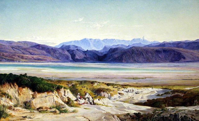 The Mountains of Thermopylae by Edward Lear