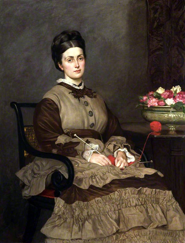 Mrs Oliver Ormerod Walker, née Jane Harrison by Valentine Cameron Prinsep