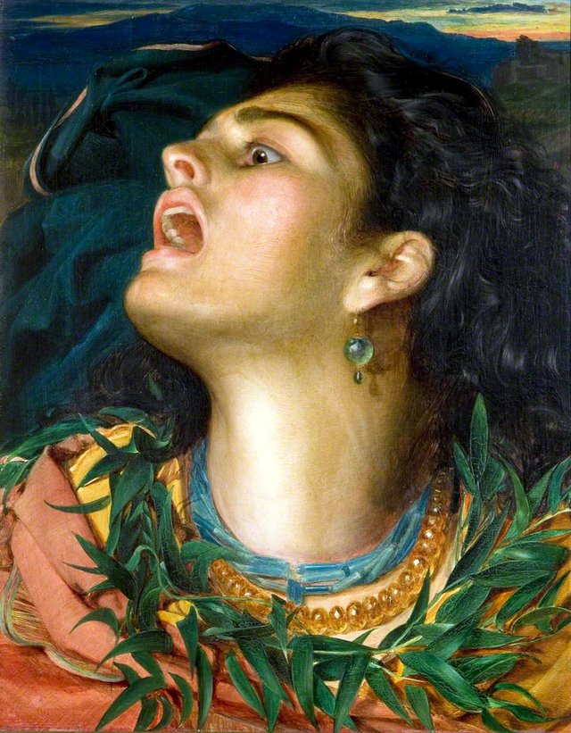 Cassandra by Frederick Sandys