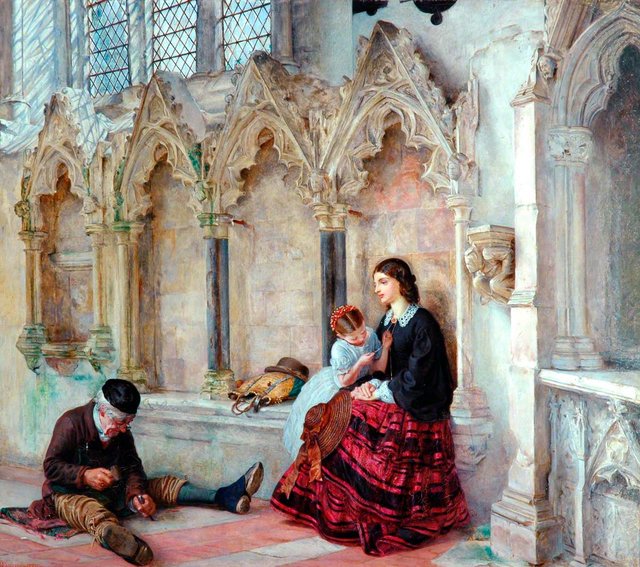 'Man goeth forth to his labours' by Philip Hermogenes Calderon